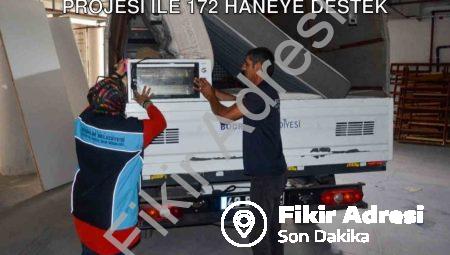 Bodrum Belediyesi’nin “Atma Paylaş” Projesi ile 172 Haneye Destek