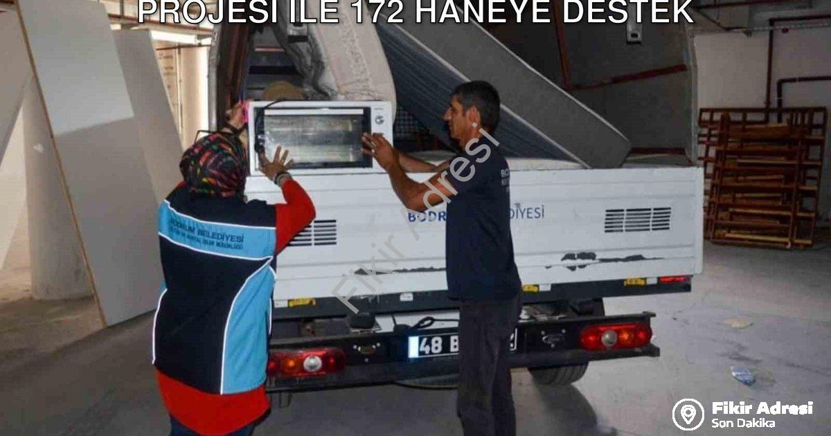 "Bodrum Belediyesi'nin "Atma Paylaş" Projesi ile 172 Haneye Destek" başlıklı haber için fotorealisti