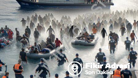 İzmir Sahillerinde Hareketli Gün: 120 Düzensiz Göçmen Hakkında İşlem Yapıldı