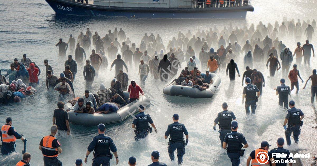 "İzmir Sahillerinde Hareketli Gün: 120 Düzensiz Göçmen Hakkında İşlem Yapıldı" başlıklı haber için f