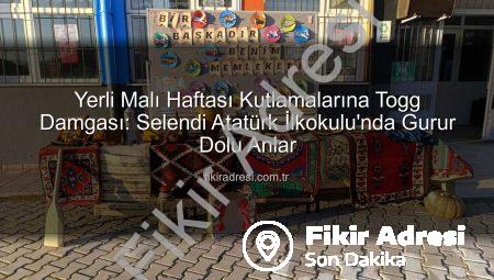 Yerli Malı Haftası Kutlamalarına Togg Damgası: Selendi Atatürk İlkokulu’nda Gurur Dolu Anlar