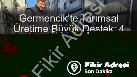 Germencik’te Üreticilere 4 Bin Sertifikalı Fidan Desteğiyle Tarımsal Üretimde Yeni Dönem