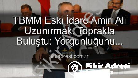 TBMM Eski İdare Amiri Ali Uzunırmak, Toprakla Buluştu: Yorgunluğunu Tarımla Atıyor, Aydın’ın İncirine Değer Katıyor